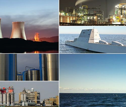 photos of different industry sector