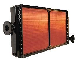 Photo of an air blast cooler for the chemical industry, designed and manufactured by Sterling Thermal Technology
