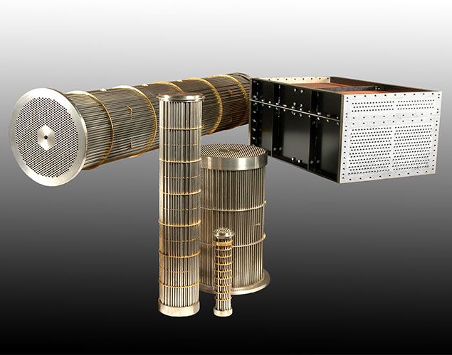 Titanium coolers designed and manufactured by Sterling Thermal Technology