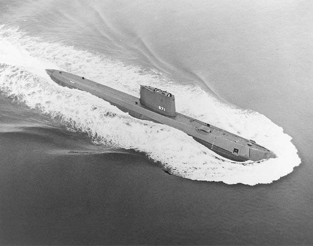 first nuclear submarine - USS Nautilus-Courtesy Argonne National Laboratory