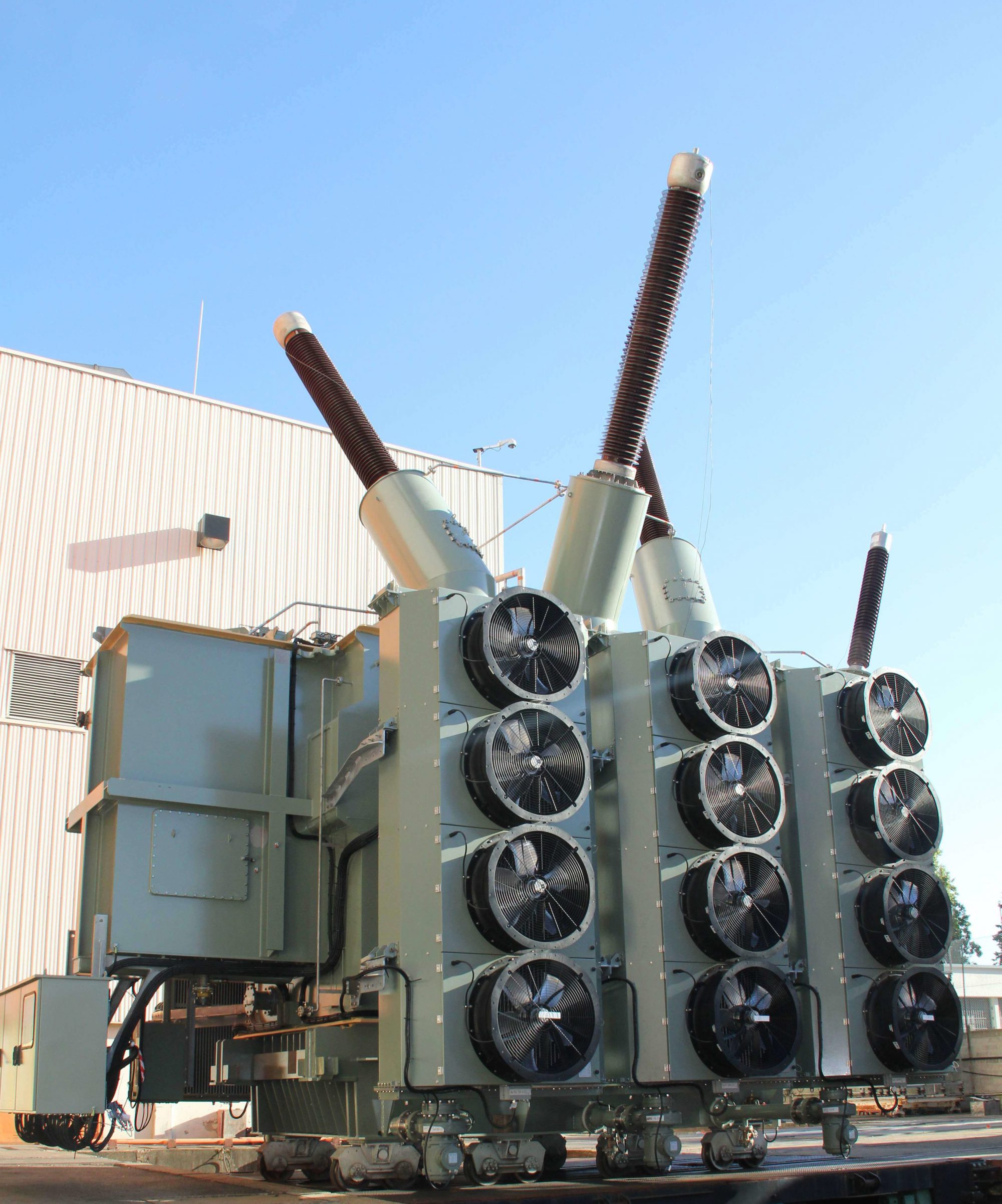 OFAF Transformer cooler manufactured by Sterling Thermal Technology
