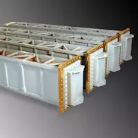 Photo of hydrogen coolers designed and manufactured by Sterling Thermal Technology