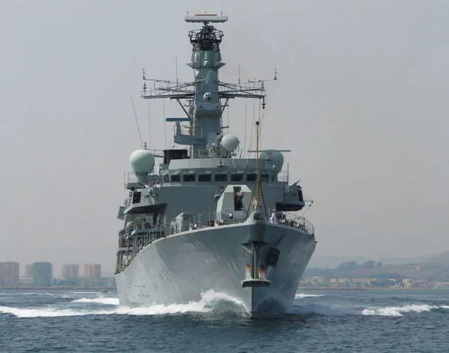 Frigate Royale Navy- source is Dreamstime