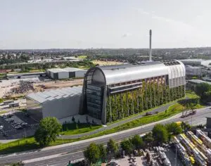 Waste to Energy - Veolia Recycling and Recovery waste electricity generating power plant in Leeds