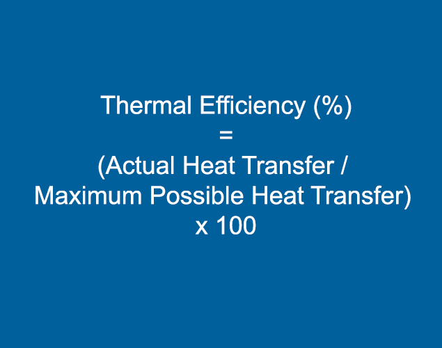 Understanding thermal efficiency Sterling TT