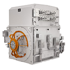 CACW cooler designed and manufactured by Sterling Thermal Technology, on the top of a generator