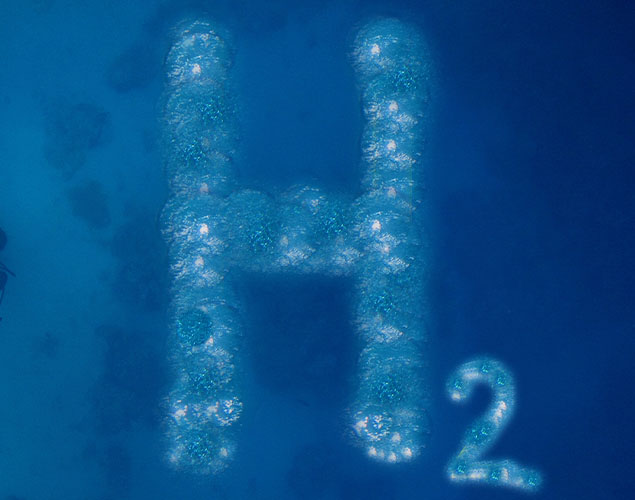 Chemical formula for hydrogen gas (dihydrogen)