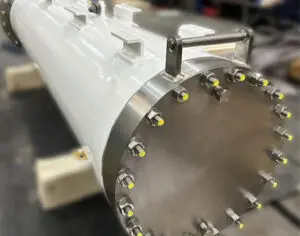 condenser designed and manufactured by Sterling Thermal Technology in the UK